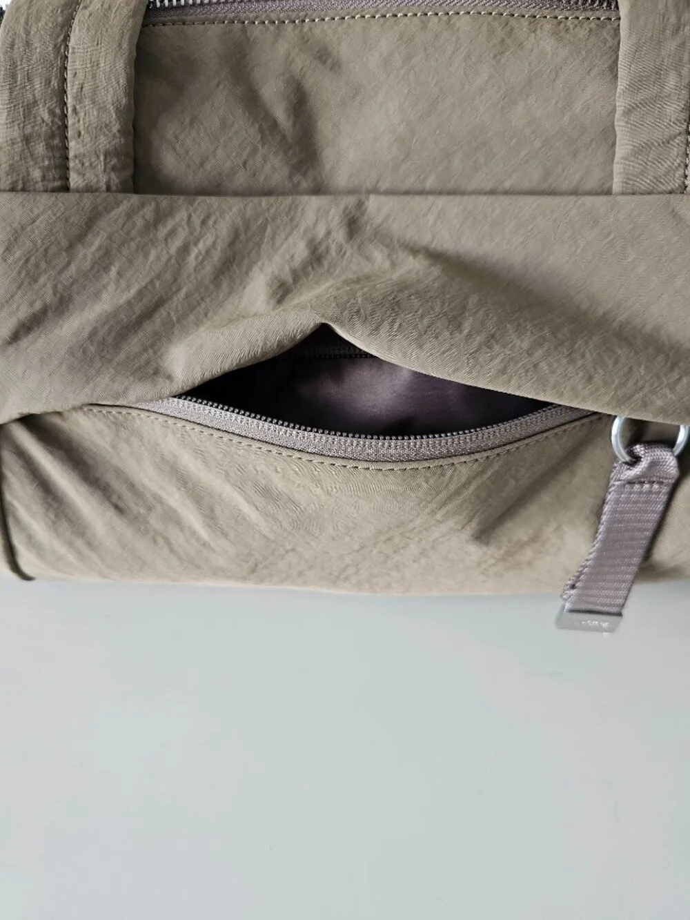 NWT LULULEMON FANB Fawn Brown On My Level Barrel Duffle Duffel Bag One Size OS - Picture 8 of 15